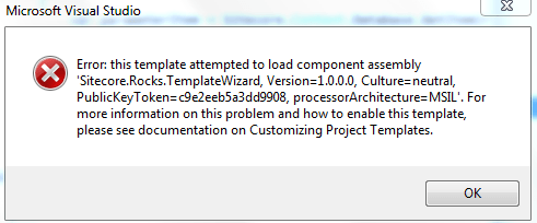 sitecorerockserror