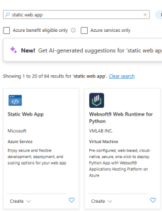 Step-by-Step Guide to Deploy Azure Static Web Apps – @JaredMeredith
